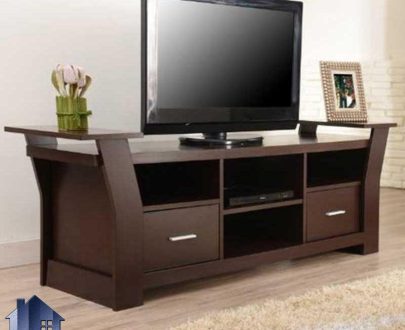 میز تلویزیون LCD مدل TTJ42 از جنس MDF و به صورت ویترینی که دارای طراحی زیبا و به صورت CNC شده و دارای رنگ بندی متنوع می‌باشد