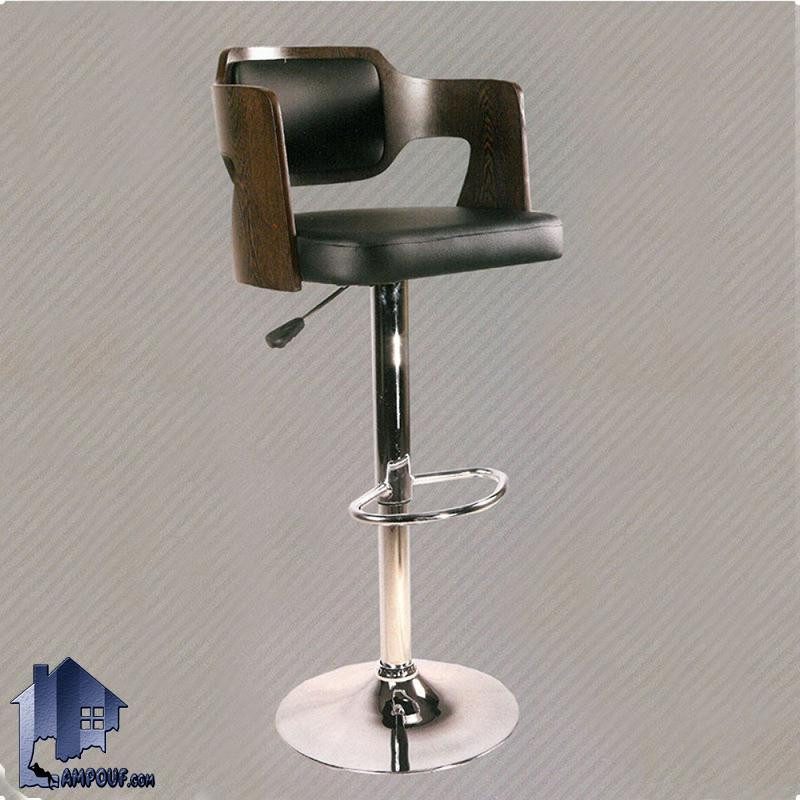 صندلی اپن BSO2120 و صندلی بار فلزی که به عنوان صندلی آشپزخانه و کانتر و میز بار و میز اپن و بار با رنگ های متنوع از جنس MDF ساخته میشود.