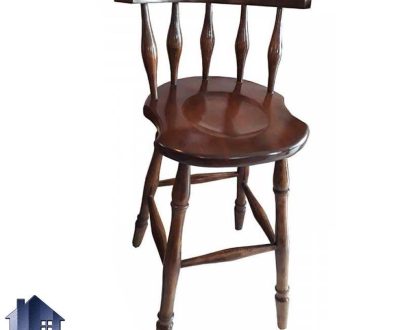 صندلی اپن چوبی BSQ106 که دارای ارتفاع نشیمن 70 که برای میز کانتر آشپزخانه رستوران فست فود و کافی شاپ با رنگ های متنوع ساخته می‌شود.