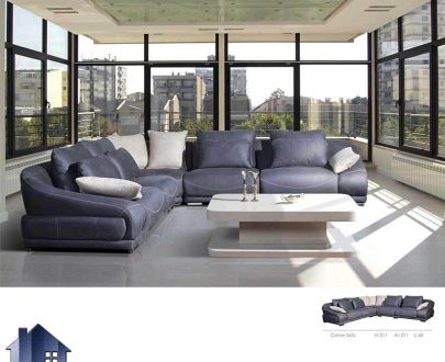 مبل ال پارامونت سورنتو CFP109 که با طراحی کاناپه ای و راحتی و ریلکسی مخصوص قسمت تی وی روم و پذیرایی منزل با رنگ های متنوع ساخته شده است.