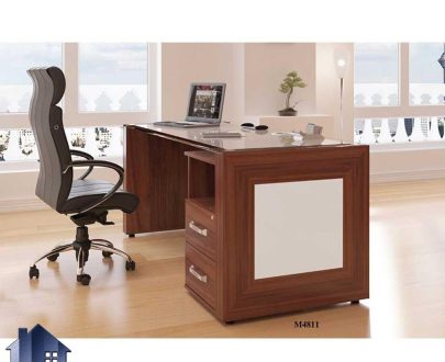 میز کارمندی EDN4811 و یا کارشناسی که می‌تواند به عنوان میز مدیریتی در محیط های اداری و یا حتی در منازل به عنوان میز کامپیوتر در اتاق کار استفاده شود.