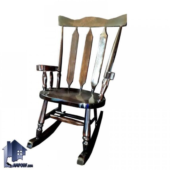 صندلی راک چوبی RCQ106 که در ابعاد کوچک و مناسب برای کودک به عنوان یک صندلی مطالعه و راحتی و شومینه با رنگ های متنوع ساخته شده است.