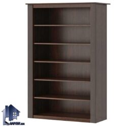 قفسه BCJ250 که به عنوان کمد کتابخانه و یا شلف با شش طبقه بدون درب که میتوان در اتاق خواب و یا سالن پذیرایی و یا دفاتر اداری مورد استفاده قرار بگیرد.