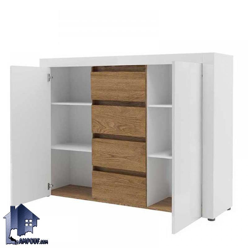 کنسول SCJ177 دارای کشو و درب که به عنوان یک کمد و دراور و بوفه و یا یک میز آرایش میتواند در قسمت های مختلف منزل مانند اتاق خواب و سالن پذیرایی قرار بگیرد.