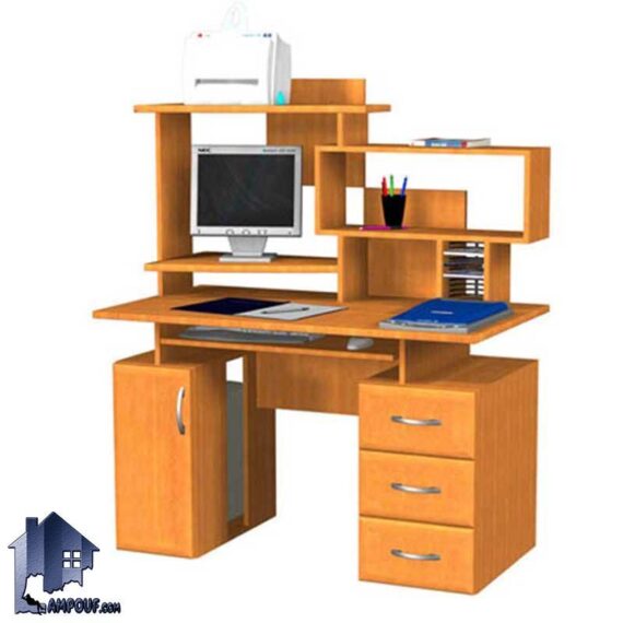 میز کامپیوتر SDJ274 یا میز تحریر و کار و مطالعه یا لپ تاپ و دارای طراحی به صورت ایستاده و دارای فایل و کشو و کتابخانه که مورد استفاده در اتاق خواب می‌باشد.