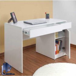 میز کامپیوتر SDJ325 دارای دو کشو و قفسه و درب که به عنوان میز تحریر مطالعه و لپ تاپ در داخل اتاق خواب کودک و نوجوان و بزرگسال مورد استفاده قرار می‌گیرد.