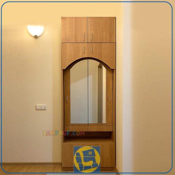 جاکفشی SHJ292 با طراحی درب جکدار و داشبردی که به صورت کشو دار و آینه دار که برای قسمت های ورودی منزل و داخل اتاق خواب مورد استفاده قرار می‌گیرد.