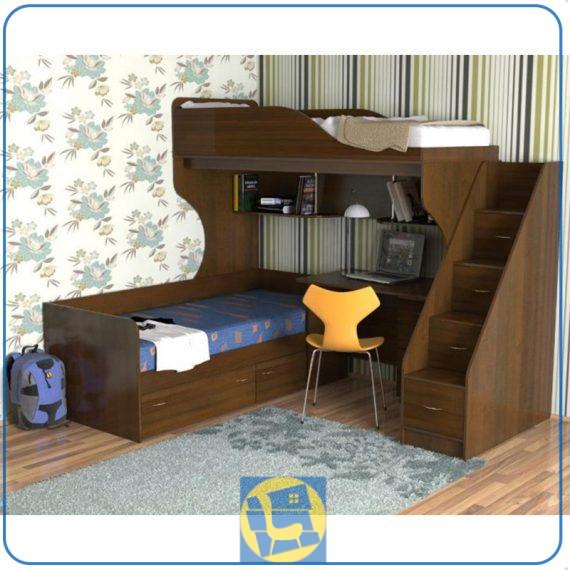 تخت خواب دو طبقه TBJ11