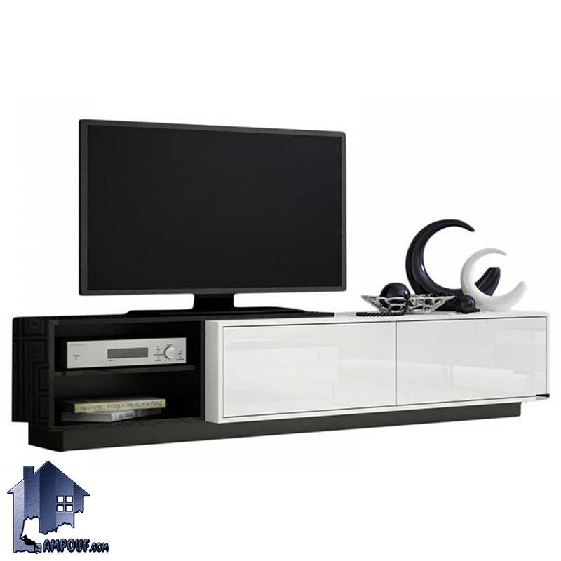 میز LCD مدل TTJ45 که به عنوان یک استند تلویزیون و زیر تلویزیونی با طراحی زیبا در داخل قسمت تی وی روم و یا پذیرایی منزل شما میتواند قرار بگیرد.