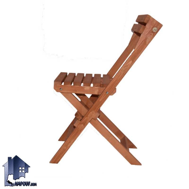 صندلی تاشو نوژن DSAR122 دارای جنسی کاملا چوبی و دارای ویژگی تاشونده بودن که در کافی شاپ و رستوران و آشپزخانه و فست فود ها می‌تواند استفاده شود.