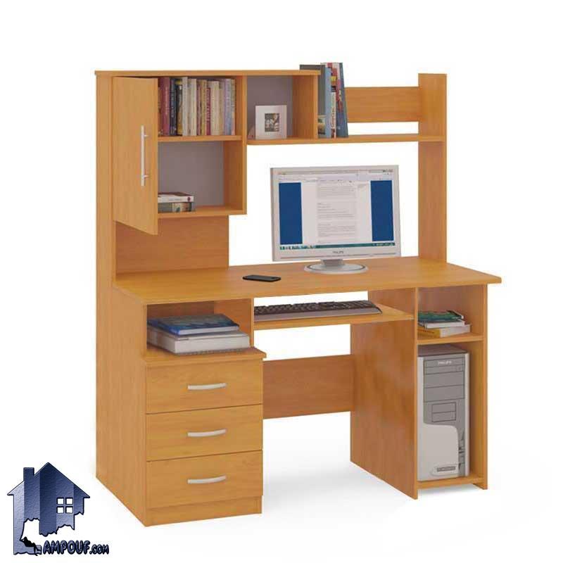 میز کامپیوتر SDJ262 دارای فایل و جای کیس و کتابخانه که به عنوان یک میز تحریر و مطالعه و کار و یا لپ تاپ در قسمت اتاق خواب منزل مورد استفاده قرار می‌گیرد.