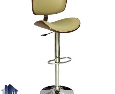 صندلی اپن و بار BSO2030 دارای پایه فلزی جکدار که با طراحی زیبا در کنار میز کانتر و پیشخوان در آشپزخانه و کافی شاپ و رستوران مورد استفاده قرار می‌گیرد.