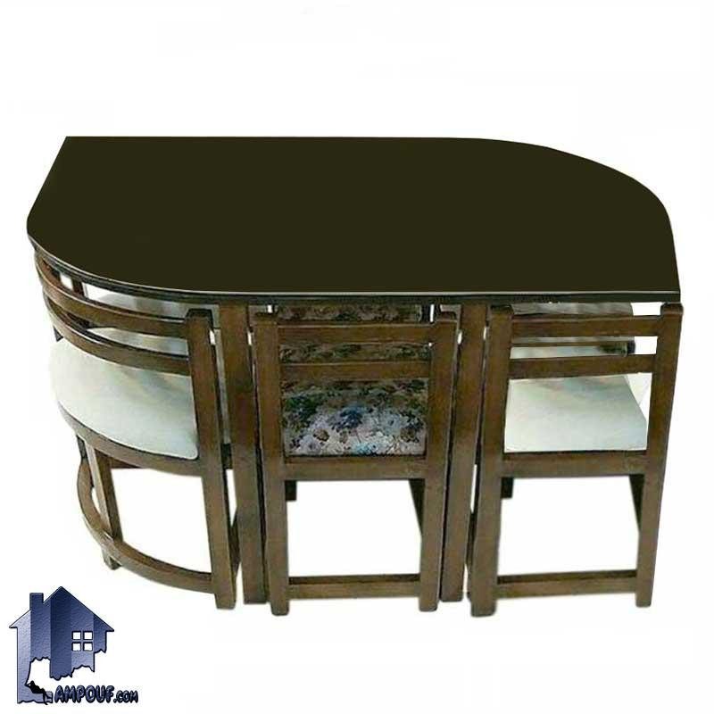 DTB36 ست میز نهارخوری ۶ نفره کمجا DTB36 به عنوان یک ناهار خوری کامل از میز و صندلی غذاخوری چوبی در داخل آشپزخانه و پذیرایی و رستوران و کافی شاپ استفاده میشود.