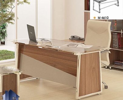 میز مدیریت راوند MDN4610 که به عنوان میز کار معاونتی و کارشناسی و کارمندی در داخل اتاق مدیریتی و در کنار دکور و تجهیزات اداری دیگر می‌تواند استفاده شود.