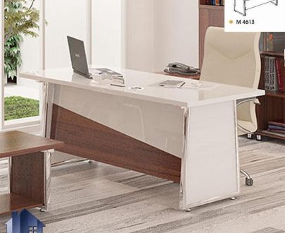 میز مدیریت راوند MDN4612 که در داخل اتاق های کار و مدیریتی و معاونتی در کنار دکور و تجهیزات اداری به عنوان یک میز کار مجهز و زیبا مورد استفاده قرار می‌گیرد.