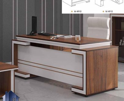 میز مدیریت سبلان MDN49 که به صورت یک میز مدیریتی و یا معاونتی در کنار دکور و تجهیزات اداری در اتاق های کار و مدیریت در محیط اداری مورد استفاده قرار می‌گیرد.