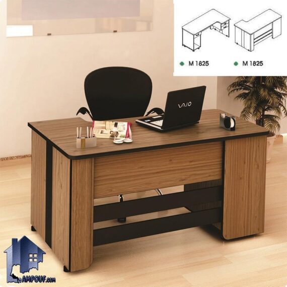 میز کارمندی سیمون EDN1825 به صورت کشو دار که به عنوان میز اداری و میز تحریر و کامپیوتر و لپ تاپ در اتاق خواب و اتاق کار استفاده می‌شود.