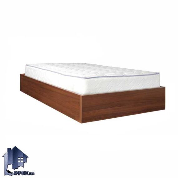 تخت خواب یک نفره SBJ112 که به عنوان باکس چوبی و تختخواب ساده یکنفره که در داخل اتاق خواب نوجوان و بزرگسال در داخل اتاق خواب و کنار دکور خانگی قرار می‌گیرد.