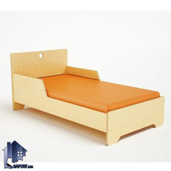 تخت خواب کودک و نوجوان CHJ101 دارای بدنه چوبی و کفی فلزی که به عنوان یک تختخواب یکنفره در کنار سرویس خواب در داخل اتاق خواب کودکان و نوجوانان استفاده می‌شود