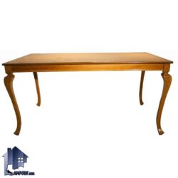 میز نهارخوری DTB59 با جنس چوبی که میتواند در کنار صندلی های ناهار خوری و غذا خوری در رستوران و آشپزخانه و پذیرایی و کافی شاپ مورد استفاده قرار بگیرد.