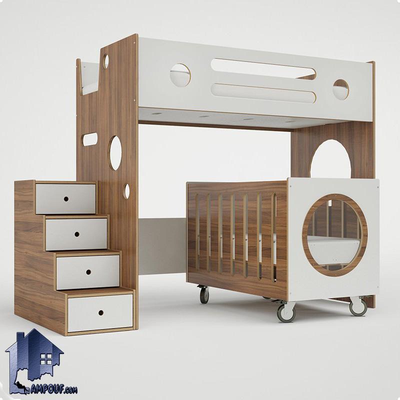 تخت خواب دو طبقه TBJ38