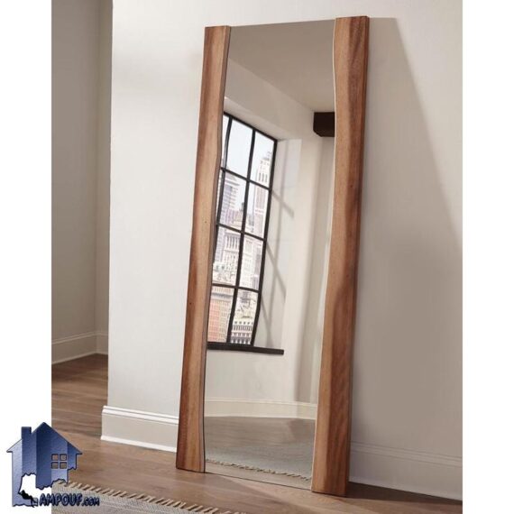 آینه قدی SMJ214 که به عنوان آینه گریم ایستاده به صورت قابدار MDF طراحی شده و در داخل اتاق خواب و پذیرایی و آتلیه ها و سالن های آرایشگاه استفاده میشود.