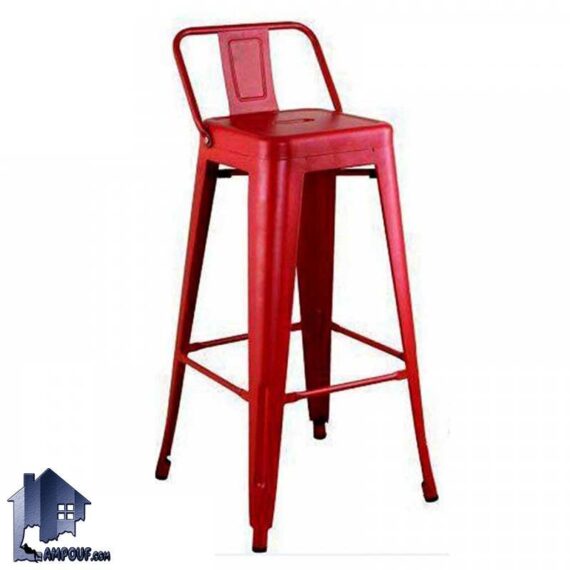صندلی اپن BSN101 دارای بدنه فلزی که در کنار انواع میز های بار و کانتر و پیشخوان در داخل آشپزخانه و پذیرایی و رستوران و کافی شاپ یا فضای باز استفاده می‌شود