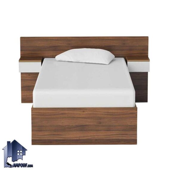 تخت خواب یک نفره SBJ121 که دارای تاج کشو دار که به عنوان تختخواب یکنفره در اتاق بزرگسال و کودک و نوجوان و در کنار دیگر سرویس خواب مورد استفاده قرار می‌گیرد.