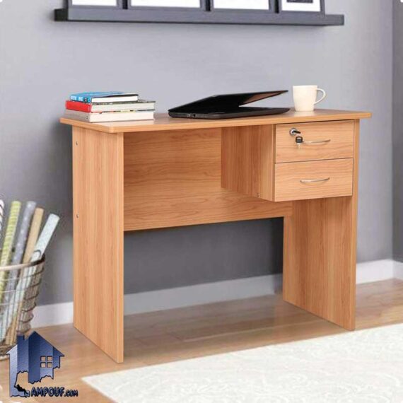میز تحریر SDJ281 کشو دار که به عنوان میز مطالعه و کامپیوتر و لپ تاپ و میز کار داخل اتاق خواب و در محیط های اداری و دفاتر و شرکت ها مورد استفاده قرار میگیرد