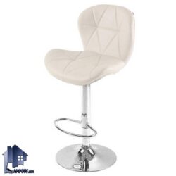 صندلی اپن BSO506 دارای پایه فلزی جکدار و نشیمن زین اسبی که در کنار انواع میز های اپن و بار و کانتر و پیشخوان در آشپزخانه و رستوران و کافی شاپ قرار می‌گیرد