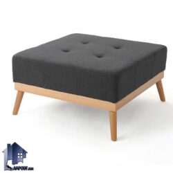 پاف PBJ111 دارای پایه چوبی که به عنوان جلومبلی در کنار مبلمان خانگی و اداری و نیمکت در پذیرایی و اتاق خواب در کنار سرویس خواب استفاده میشود.