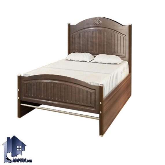 تخت خواب یک نفره SBV135 به صورت فلزی با تاج وکیوم در سه رنگ که به عنوان تختخواب و سرویس خواب یک نفره با سایز های متنوع در اتاق استفاده می‌شود