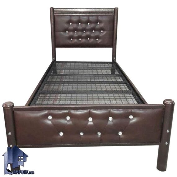 تخت خواب یک نفره SBV140 که به عنوان سرویس خواب و تختخواب یکنفره فلزی و چستر در اتاق خواب و یا به عنوان تخت خوابگاهی مستحکم استفاده می‌شود