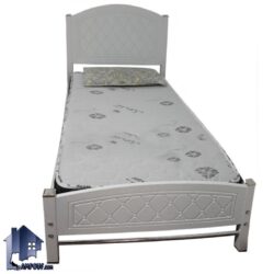 تخت خواب یک نفره SBV144 دارای ساختار فلزی با تاج وکیوم که به عنوان تختخواب و سرویس خواب یکنفره در اتاق بزرگسال و نوجوان و کودک استفاده می‌شود.
