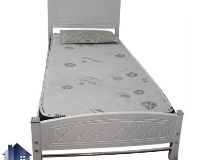 تخت خواب یک نفره SBV144 دارای ساختار فلزی با تاج وکیوم که به عنوان تختخواب و سرویس خواب یکنفره در اتاق بزرگسال و نوجوان و کودک استفاده می‌شود.