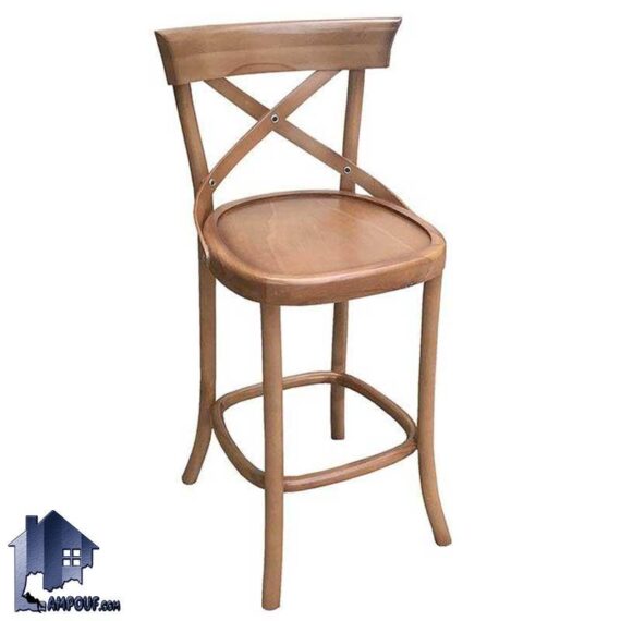 صندلی اپن BSB115 به عنوان صندلی چوبی لهستانی در کنار میز کانتر و پیشخوان و بار در آشپزخانه و پذیرایی و کافی شاپ و رستوران استفاده می‌شود