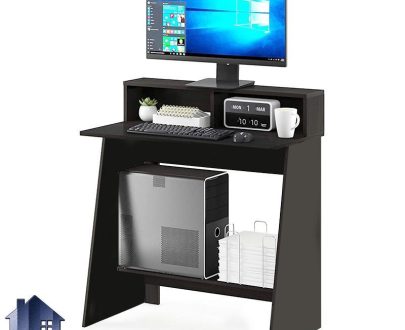 میز کامپیوتر SDJ339 دارای قفسه و جای کیس که به عنوان میز تحریر و لپ تاپ و مطالعه و میز کار و دانش آموزی در کنار سرویس خواب قرار می‌گیرد