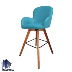 صندلی اپن پاتریس BSO811 به صورت چوبی که در کنار میز های کانتر و پیشخوان و دکور بار در آشپزخانه و پذیرایی و کافی شاپ استفاده می‌شود.
