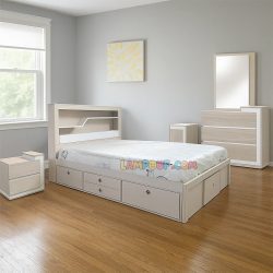 سرویس خواب دو نفره DBJ153 دارای تاج و درب داشبردی و قفسه و کشو که به عنوان تخت خواب کینگ و تختخواب کوئین در داخل اتاق خواب استفاده می‌شود.سرویس خواب یک نفره SBJ161 به صورت تخخواب کشو دار به همراه قفسه و ویترین که به عنوان تخت خواب یکنفره در اتاق خواب مورد استفاده قرار می‌گیرد.