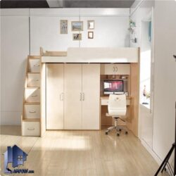 تخت خواب دو طبقه TBJ74