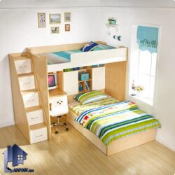تخت خواب دو طبقه TBJ75