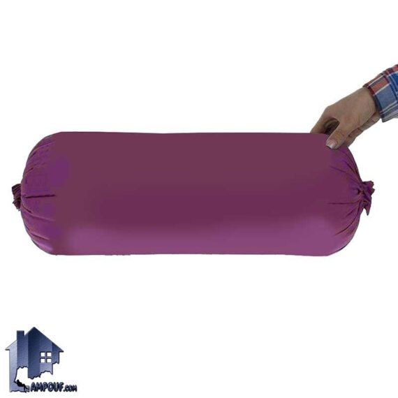 کوسن تخت سنتی Trst270 با طراحی به صورت شکلاتی یا سوسیسی که به شکل لوله ای ساخته شده و برای تخت های چوبی قهوه خانه ای و باغی مناسب است