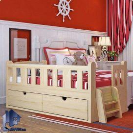 تخت خواب کودک ChJ119 دارای حفاظ و نرد و پله و کشو و دراور که به عنوان تختخواب و سرویس خواب نوزاد در کنار تخت بزرگسال در اتاق قرار می‌گیرد.