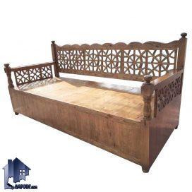 تخت سنتی چهارنفره TrK270 داری بدنه چوبی که به عنوان صندلی و تخت باغی، قهوه خانه ای در منازل، رستوران، کافی شاپ و فضای باز استفاده می‌شود.