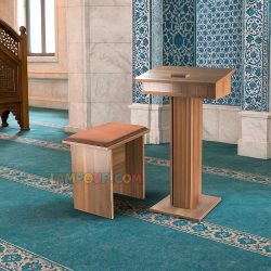 میز و صندلی نماز PCJ101 دارای درب که در عبادت گاه ها، نمازخانه، حسینیه، هیئت، مسجد، منازل و یا محیط های مشابه مورد استفاده قرار می‌گیرد