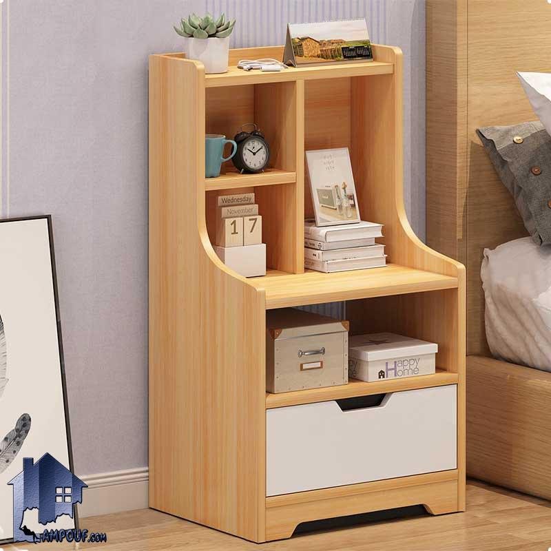 BSTJ125 (2) پاتختی BSTJ125 دارای کشو و قفسه و کتابخانه که به عنوان میز تلفن و آباژور و میز کنار تخت خواب در کنار سرویس خواب و مبلمان استفاده میشود.