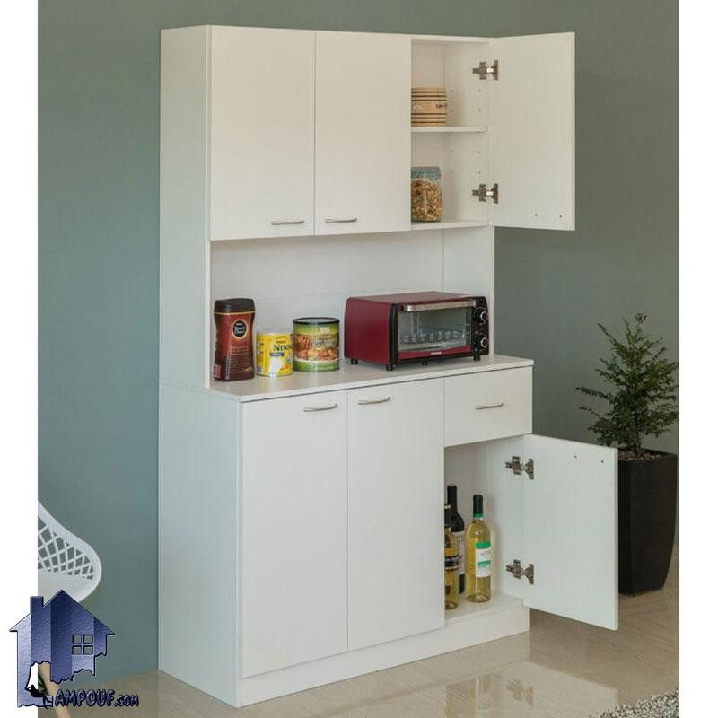 CSJ119 (1) کابینت CSJ119 دارای کشو و قفسه که به عنوان ویترین و کمد ظرف و میز بار، قهوه ساز و ماکروفر در آشپزخانه و کافی شاپ و رستوران استفاده میشود.