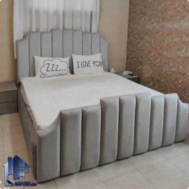 تخت خواب دو نفره DBRo414 با سایز های کینگ و کوئین که به عنوان ست تاج باکس و تختخواب دونفره چستر در کنار سرویس خواب در اتاق استفاده می‌شود.