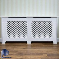 کاور چوبی رادیاتور RBJ104 دارای شبکه که به عنوان محافظ، جعبه و قاب، میز و کنسول و شلف، کمد روشوفاژی برای مخفی کردن شوفاژ استفاده میشود