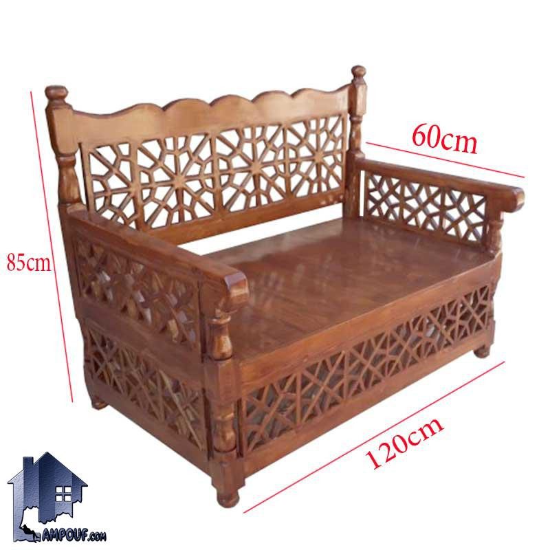 TrK280 (1) تخت سنتی دونفره TrK280